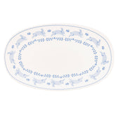 Bunny Oval Bamboo Tray