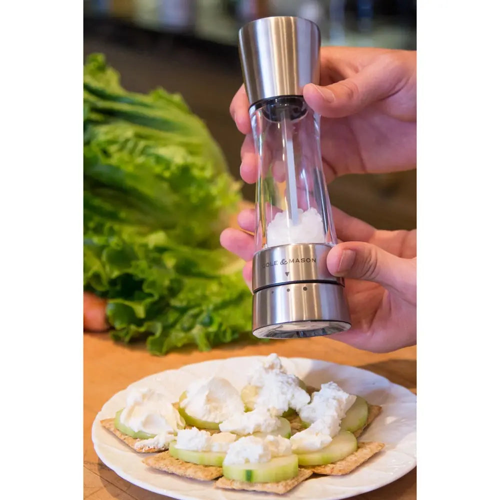 Cole & Mason Derwent Salt Mill, Stainless Steel