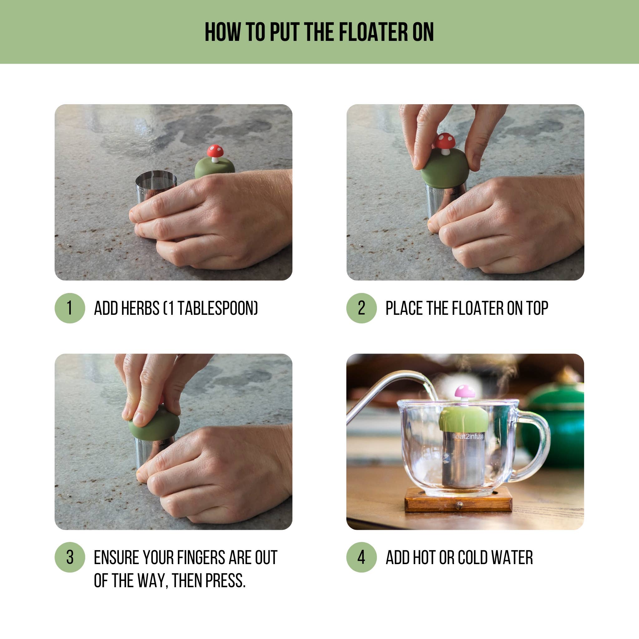 Chicken Floating Tea Infuser